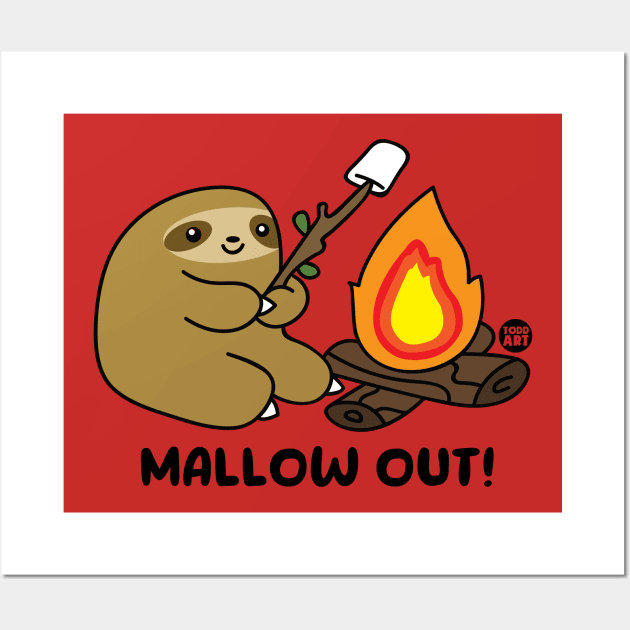 MALLOW OUT Wall Art by toddgoldmanart